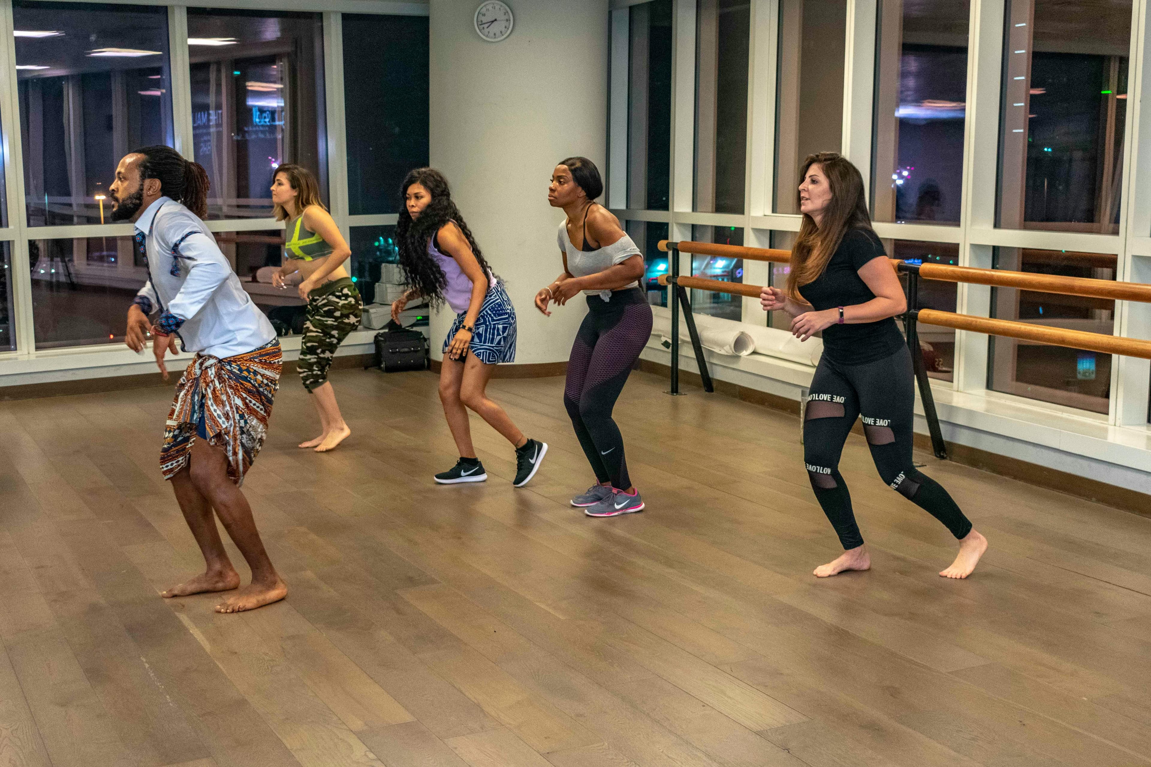 Zumba training at Evolve Sports And Fitness Club